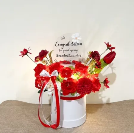 Bloom Box Akrilik Ucapan Grand Opening Hulu Sungai Tengah